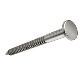 3.8mm x 100mm Ring Shank Steel Nails Galvanised (Pack of 100)