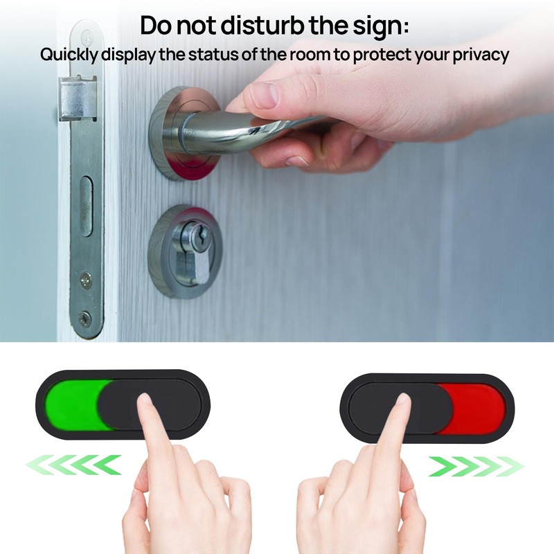 YIZWINS 2 PSC Bitte Nicht Stören Sign, 10 x 4