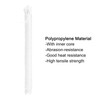 QUARKZMAN Polypropylen-Seilgeflecht 30M/98.4ft 3/16" 4mm Weiß für den Innen- und