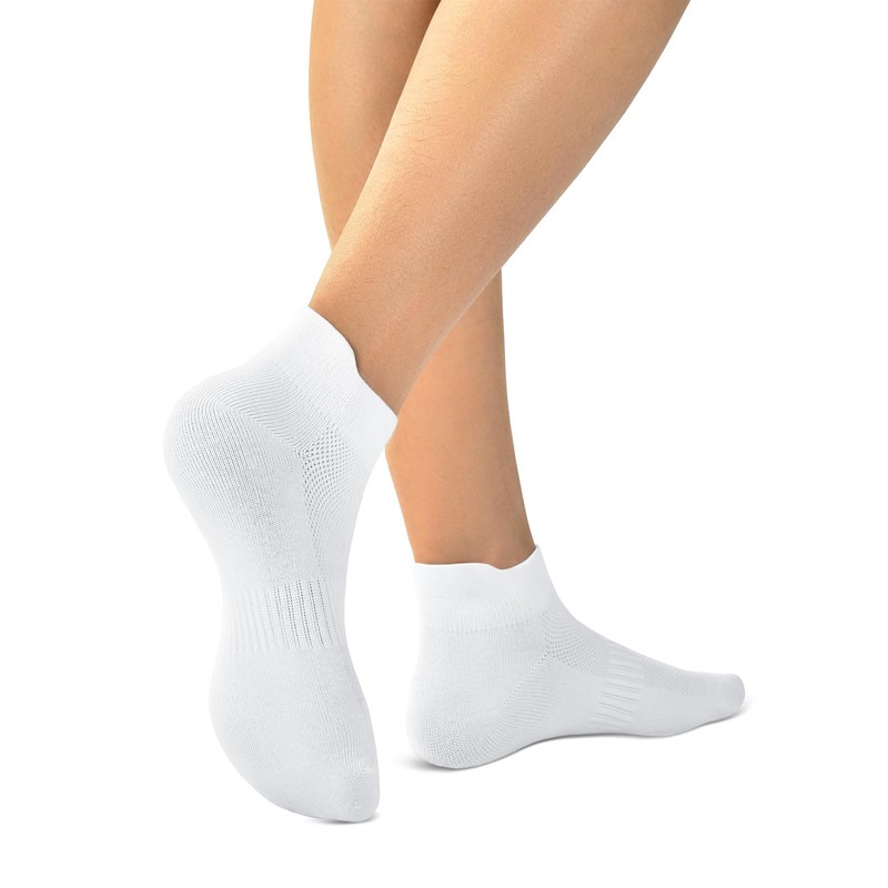 Walifrey Ankle Socks for Women, 6 Pairs Low Cut Athletic