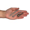 60pcs DIN 7504K Galvanized Steel 5.5 x 70mm Screws Self