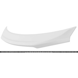 Dawn Enterprises STINGER18-FM Custom Style Flush Mount Spoiler Compatible with Kia Stinger - Snow White (SWP)