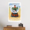 Lantern Press 24x36 Inch Giclee Print, Hula Girl in Snow