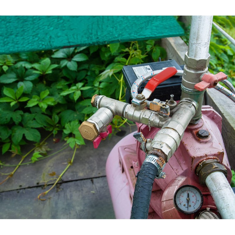 Nutmanel Brass Plug 3/4 Inch Male Thread, Blind Plug AG,