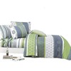 Swanson Beddings Serene 3-Piece 100% Cotton Bedding Set: Duvet Cover