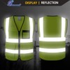 Ekkosafety Hi Vis Reflective Safety Vest for Men Women Mesh
