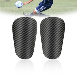 Football Shin Pads, Dark Grey, 9.5 x 6 cm, Extra Mini Shin Pads for Teenagers and Adults, Protective Equipment, Small Shin Pads for Men, Women, Children, Boys, Girls