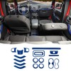 RT-TCZ Interior Trim Kit Cover Center Console Decoration Accessories Compatible