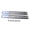 2PCS 14 Inch Push to Open Drawer Slides Stainless Steel