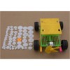 64 Pcs/Pack Plastic Gears Set, DIY Robot Kit Pulley Belt
