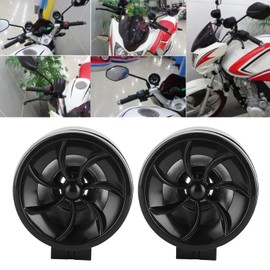 Bluetooth Horn Motorcycle Bluetooth Speaker, Motorcycle Bluetooth Speaker, 12V Audio Music Amplifier, High Performance Speaker with Light Effect