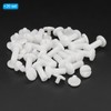 PATIKIL 15mm Chicago Screws 20 Sets Plastic Chicago Screw Slotted
