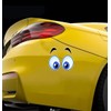 Decorative DIY Cartoon Eye Car Stickers 2-piece Set of Vinyl