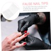 Healeved False Nails 5 Boxes of Nail Tips Abs Material