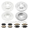 Torchbeam Front and Rear Brake Pad & Rotor Kit Brake