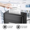 Bonsaii Paper Shredder, 8-Sheet Crosscut Shredder with 4.2 Gallon Bin