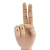 Flexible Wooden Hand Model Moveable Wooden Artists Manikin Hand Figure