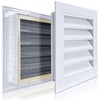 ForoGore 2 Pack 12" x 12" Gable Vent Aluminum Attic