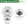 Motoforti Push to Connect Air Fittings 3/8" Female Thread Air