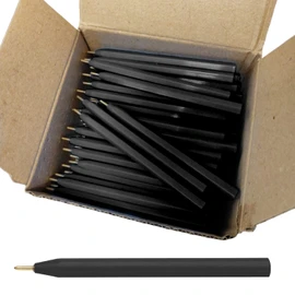 Essential Arts 288 x Black Jotta Pen for Golf, Bookies, Bingo, Office, Schools. 2 x 144 Boxes (288 total) Half Size Ball Point with Black Ink Disposable Pens