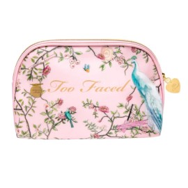 Too Faced NEW Too Faced Peacock Pink Make Up Bag