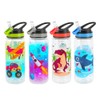 Home Tune Cute Water Bottle for School Boys, BPA FREE