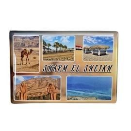 Sharm EL Sheikh Egypt Red Sea Souvenir, Sharm EL Sheikh Fridge Magnet, Egypt Travel Souvenir Gift Items, South Sinai