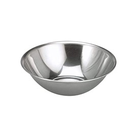 Chef Inox Stainless Steel Mixing Bowl, 0.6 Litre Capacity, 160 mm x 55 mm Size