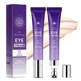 Ninnyi Caffeine Eye Cream, Eye Cream for Dark Circles and Puffy Eyes, Hydrating Anti Aging and Firming for All Skin Types