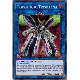 Topologic Trisbaena - FLOD-EN036 - Secret Rare - 1st Edition - Flames of Destruction
