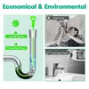 Drain Snake Hair Drain Clog Remover - 4 Pack Shower