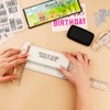 Briartw 1 Piece Acrylic T-Square Ruler T Square Plastic T-Ruler
