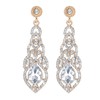 mecresh Classic Teardrop Wedding Dangle Earrings