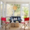 HMVPL Battery Operated Chandelier with Hook, Bamboo Outdoor Battery Operated