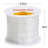 TRIXES 100 m Transparent Elastic Spool - 1 mm Nylon