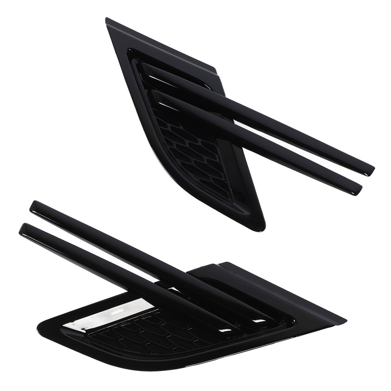 Car Side Vents Grille Trim LR062115 Gloss Black Air Vent