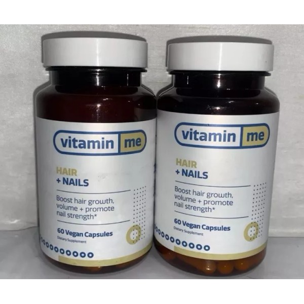 Unbranded Lot Of 2- Vitamin Me Hair + Nails 60