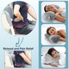 Chunful Dog Bone Shaped Chiropractic Neck and Back Pillow for