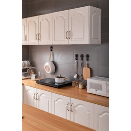 MY SOUK UG Suction Cup Hook, Pack of 1, Suction Cup Large Strong Suction Hooks, Shower, Kitchen, Bathroom, No Drilling, Recyclable, 360 Degree Rotation, Waterproof, Max. 5 kg, Easy Installation Pack