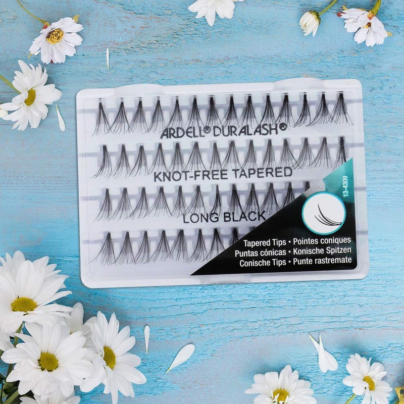 Ardell False Eyelashes Soft Touch Individuals Knot-Free Long Black 4