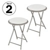 Lavish Home Folding Bar Stools – Set of 2 Heavy-Duty