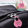 Pack of 8 Mini Padlock Suitcase Lock with Combination Code