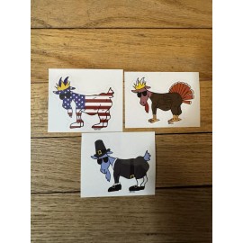 Goat USA Stickers -  3 Piece Set