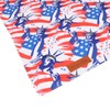 PTDECOR American Flag Dog Bandana Reversible Triangle Patriotic Pet Scarf