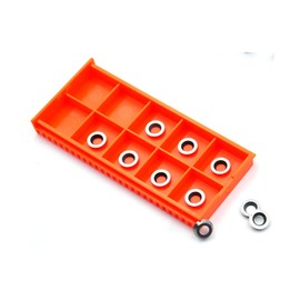 TANOMATE Ci5 8.9mm(1/3 inch) Round Replacement Carbide Cutter Inserts for Hollower Wood Turning Lathe Finisher Tools, 10 pcs