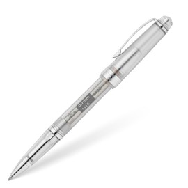 Cross Bailey Light Translucent Rollerball Pen 8015 Black Line Width F Fine Premium Gift Packaging Translucent Clear / Chrome
