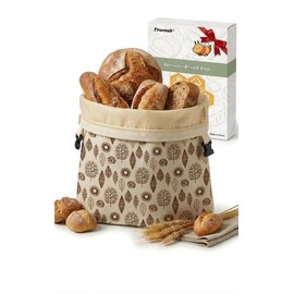 Fruzmzk Reusable Beeswax Bread Bag Sourdough Storage 17 x 13 Inch 1 Pack