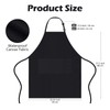 WenYa 2-Pack Chef Aprons with 2 Pockets, Waterproof Adjustable Apron
