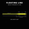 SF Weight Forward Fly Fishing Line Floating Welded Loop #Fluo
