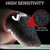 PNPGDYK Pack of 6 Gaming Finger Sleeves with Anti-Sweat Effect
